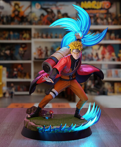 Naruto from Naruto 3D print model