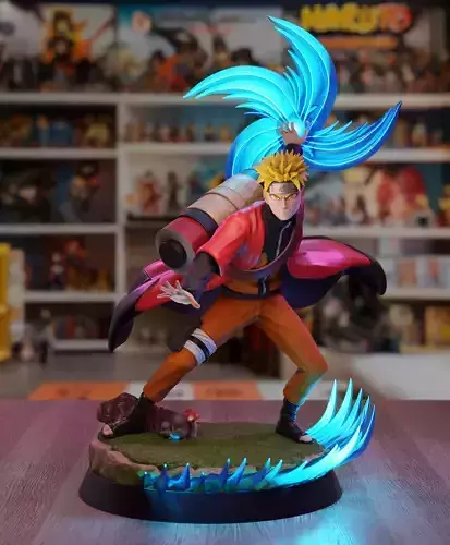Naruto from Naruto 3D print model