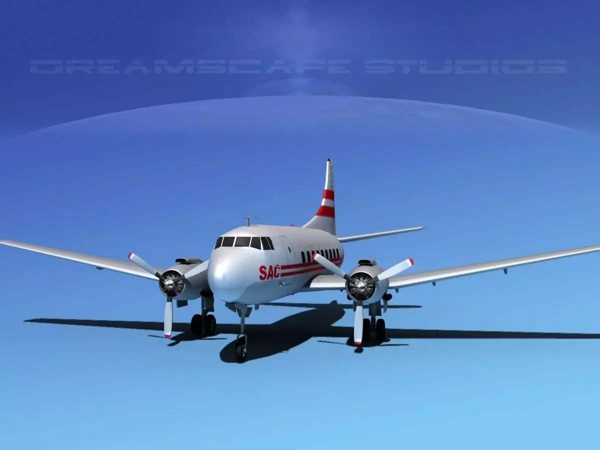 Martin 202 SAC  3D model_0