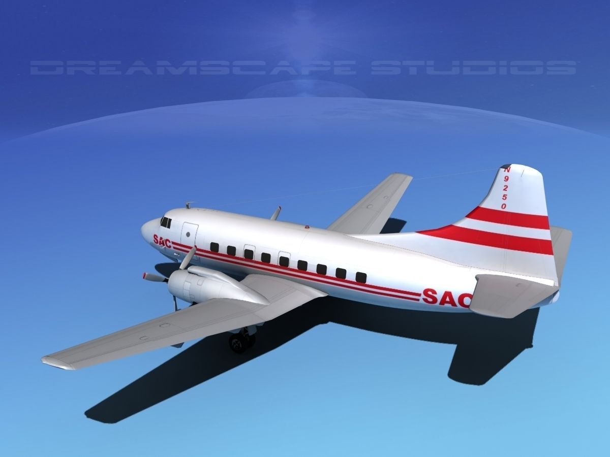 Martin 202 SAC  3D model_10