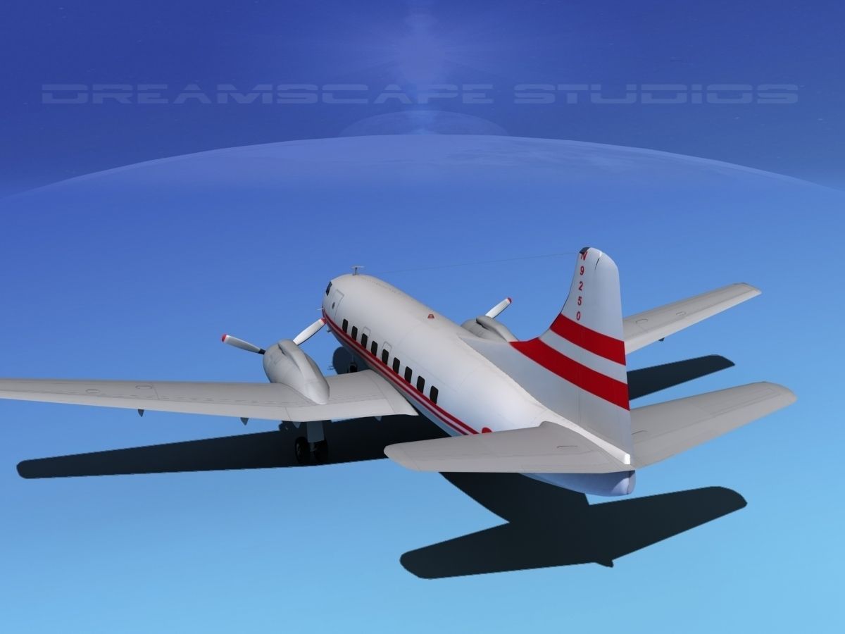 Martin 202 SAC  3D model_5