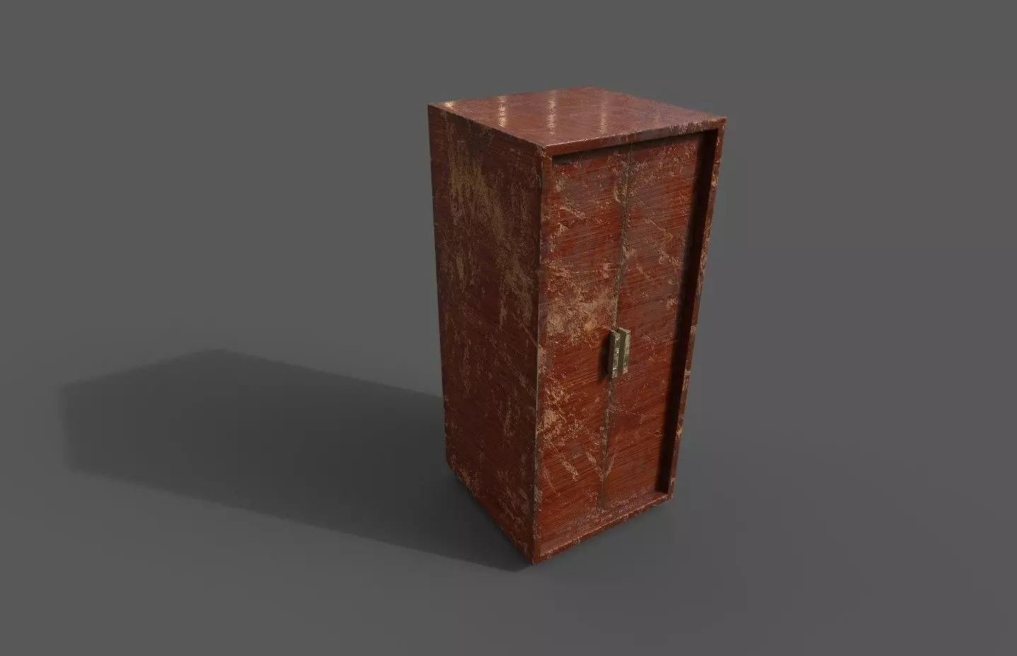 Old Modern Furniture 3D Model Terror Low-poly 3D model_0