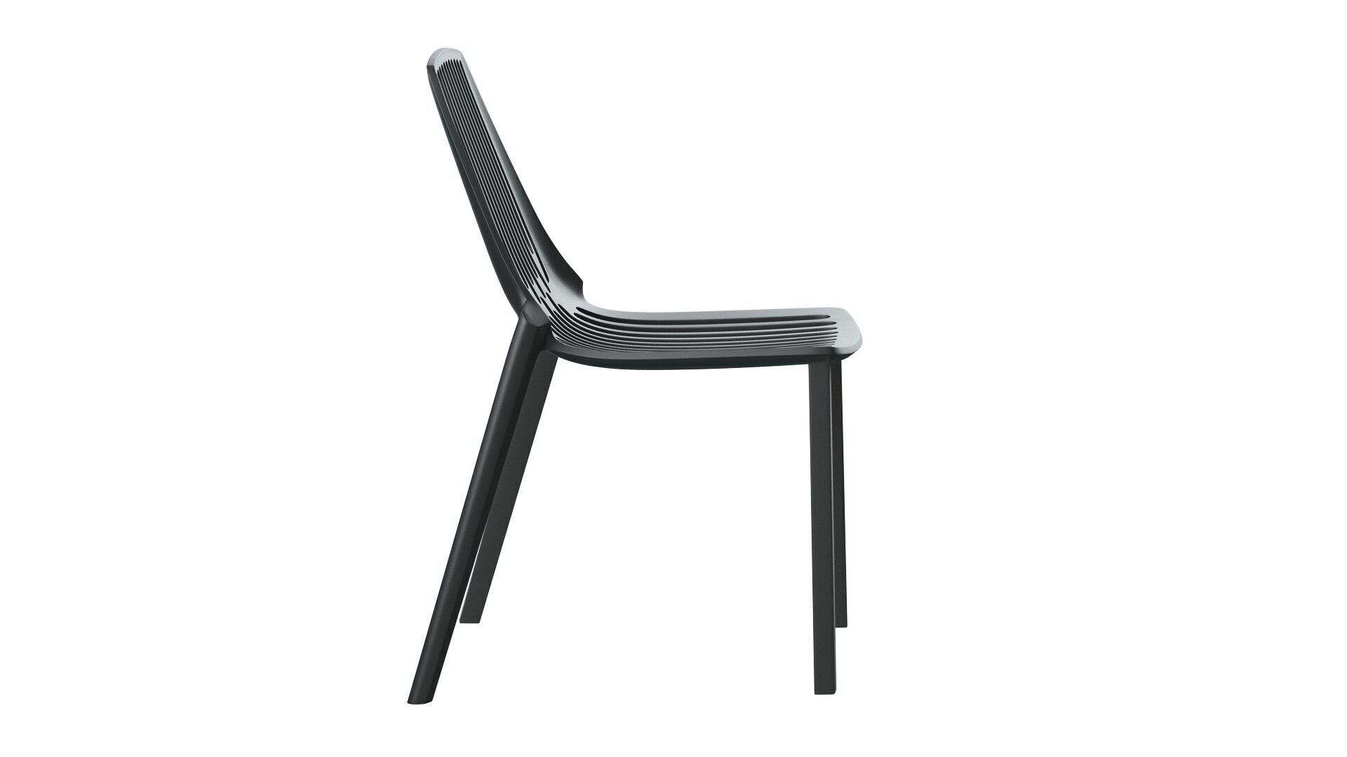 Oasis Stacking Chair 3D print model_2