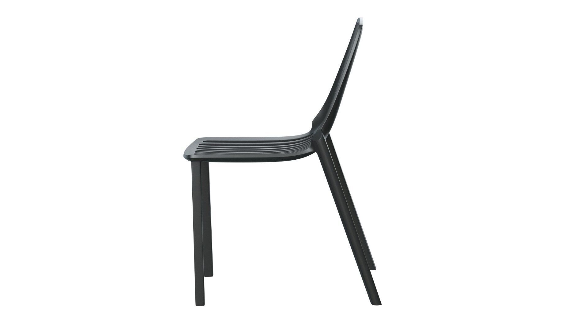 Oasis Stacking Chair 3D print model_6