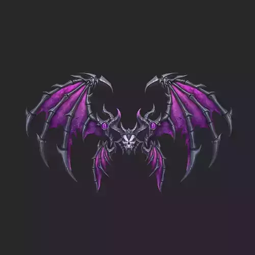 Wing 178 Low-poly 3D model