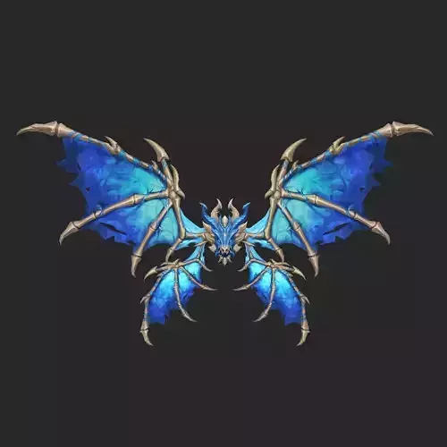 Wing 169 Low-poly 3D model