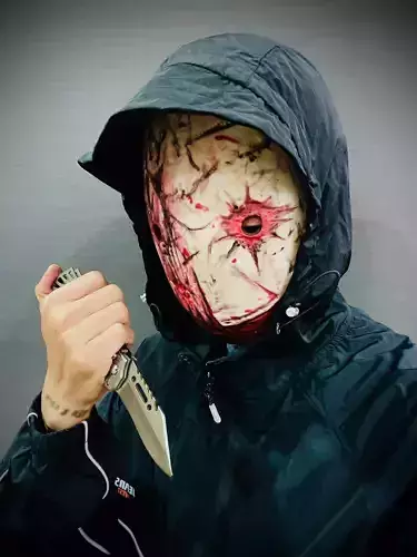 The Legion Frank Smeared Mask - Dead by Daylight - Horror Mask 3D print model