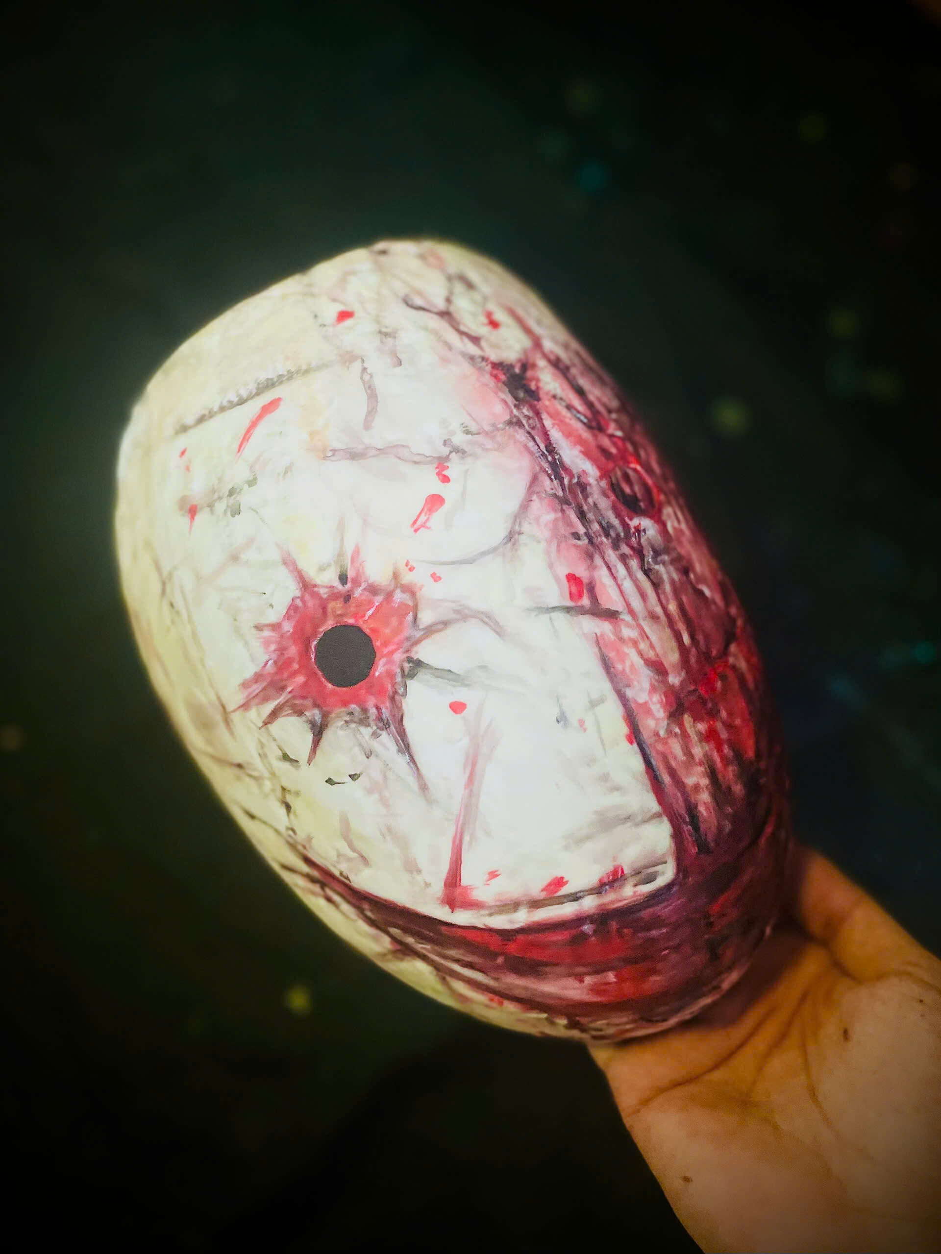 The Legion Frank Smeared Mask - Dead by Daylight - Horror Mask 3D print model_14