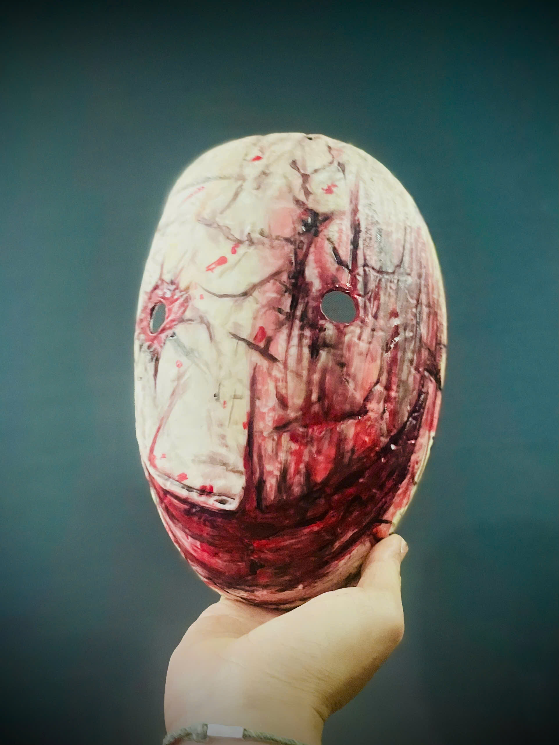 The Legion Frank Smeared Mask - Dead by Daylight - Horror Mask 3D print model_13