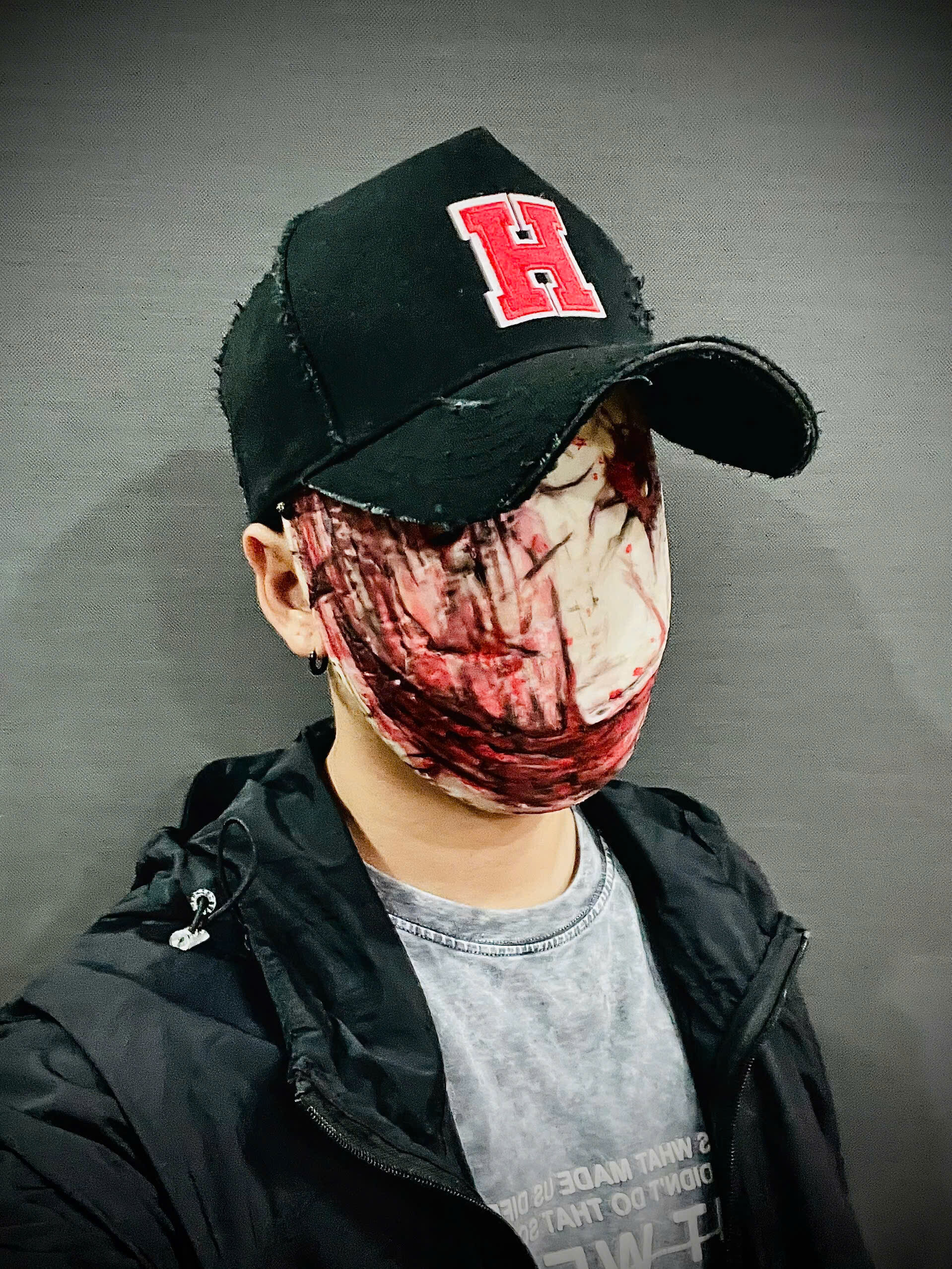 The Legion Frank Smeared Mask - Dead by Daylight - Horror Mask 3D print model_5
