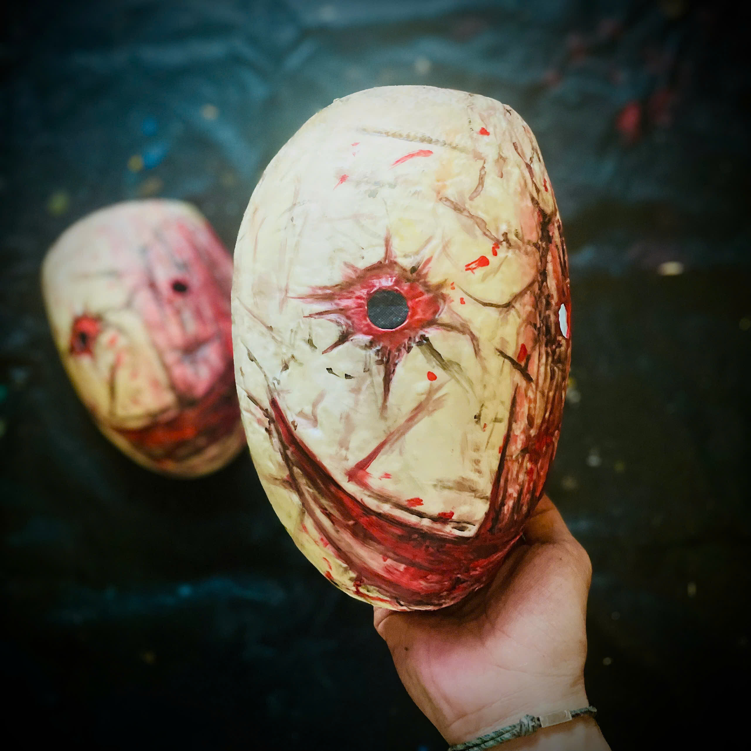 The Legion Frank Smeared Mask - Dead by Daylight - Horror Mask 3D print model_10
