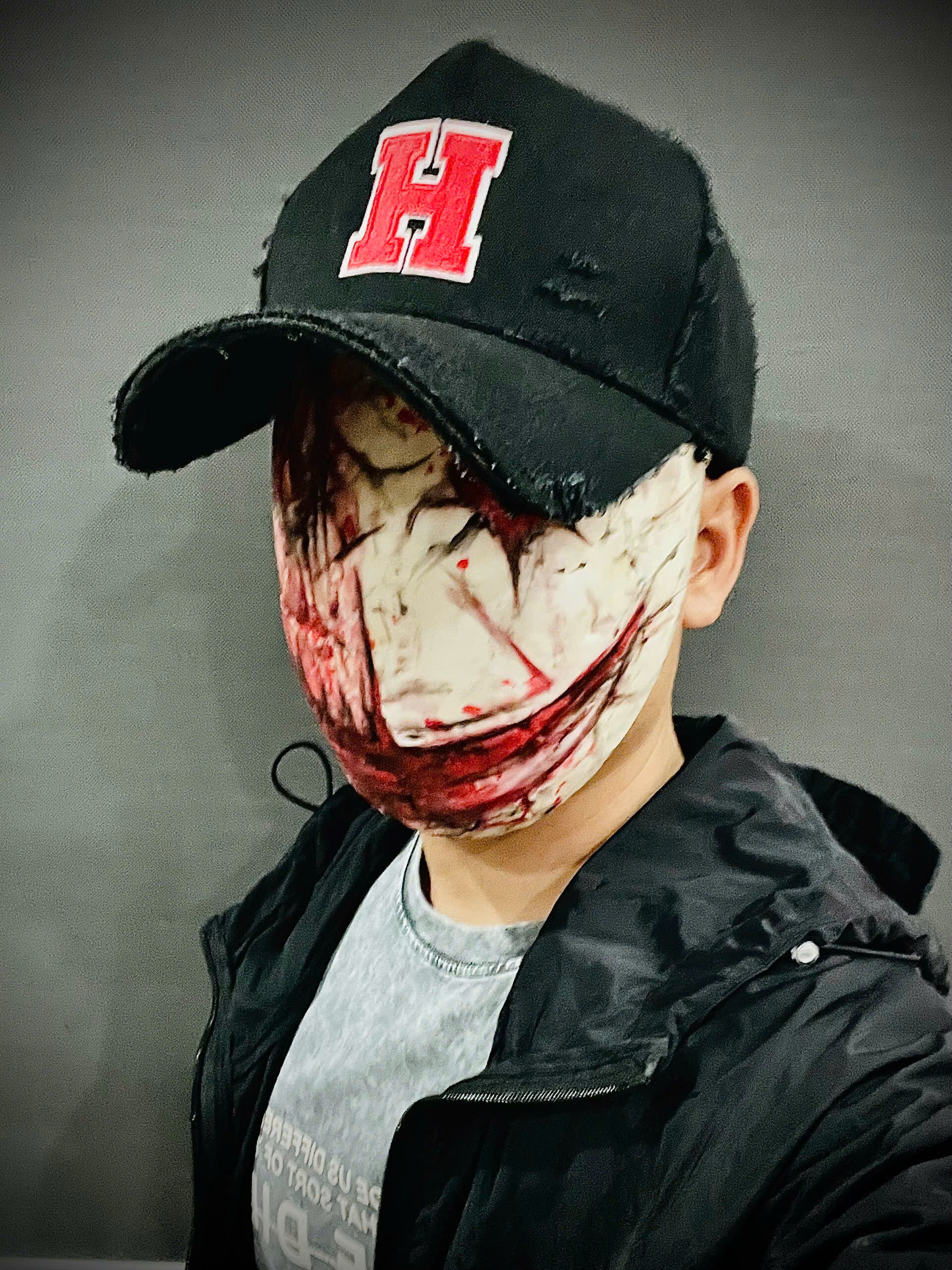 The Legion Frank Smeared Mask - Dead by Daylight - Horror Mask 3D print model_4