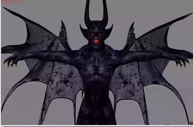 The Devil HD Super Model 3D model