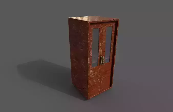 Old Modern Furniture 3D Model Terror