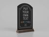 Classic Ogee Stand Chalkboard Trio 3D Model Collection_2