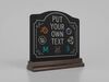 Classic Ogee Stand Chalkboard Trio 3D Model Collection_3