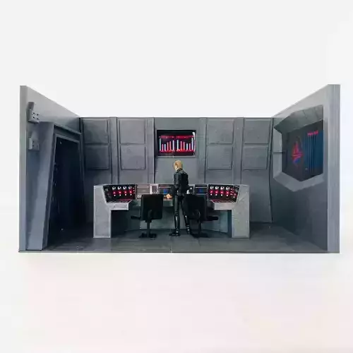 Endor Bunker Control Room Diorama