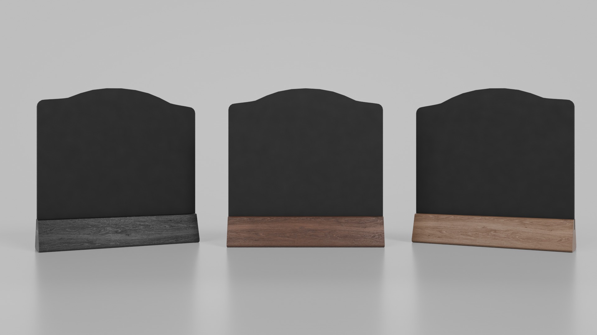 Geometric Triangle Stand Set 3D Model Collection_16