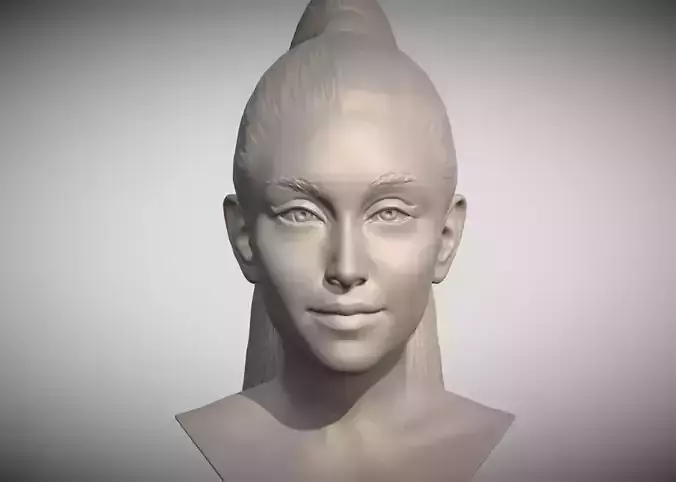 Ariana Grande bust  3D print model