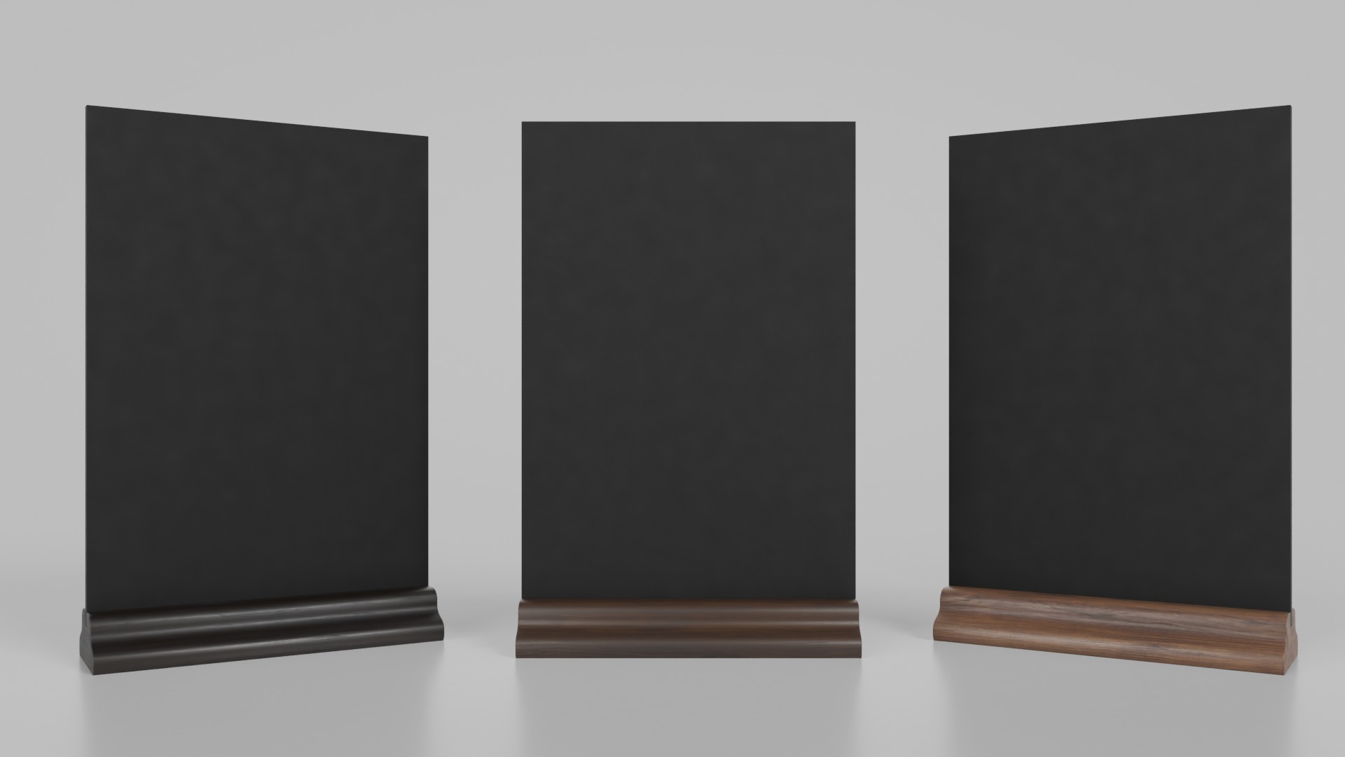 Versatile Rectangular Chalkboard Set 3D Model Collection_15