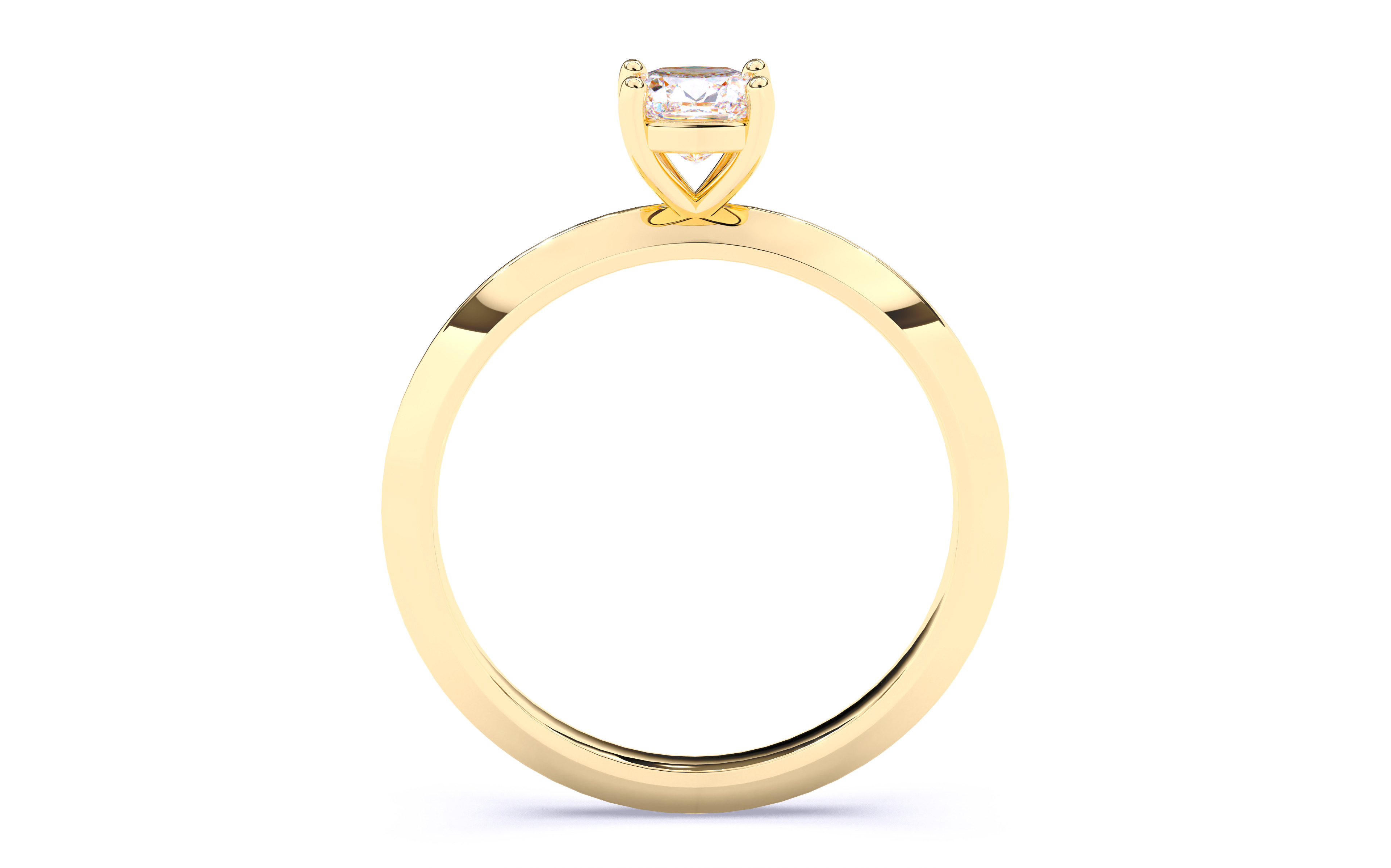 Solitaire Engagement ring 3dm stl renders details  3D print model_17