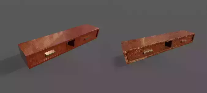 Pack 2 Modern Furniture 3D Model