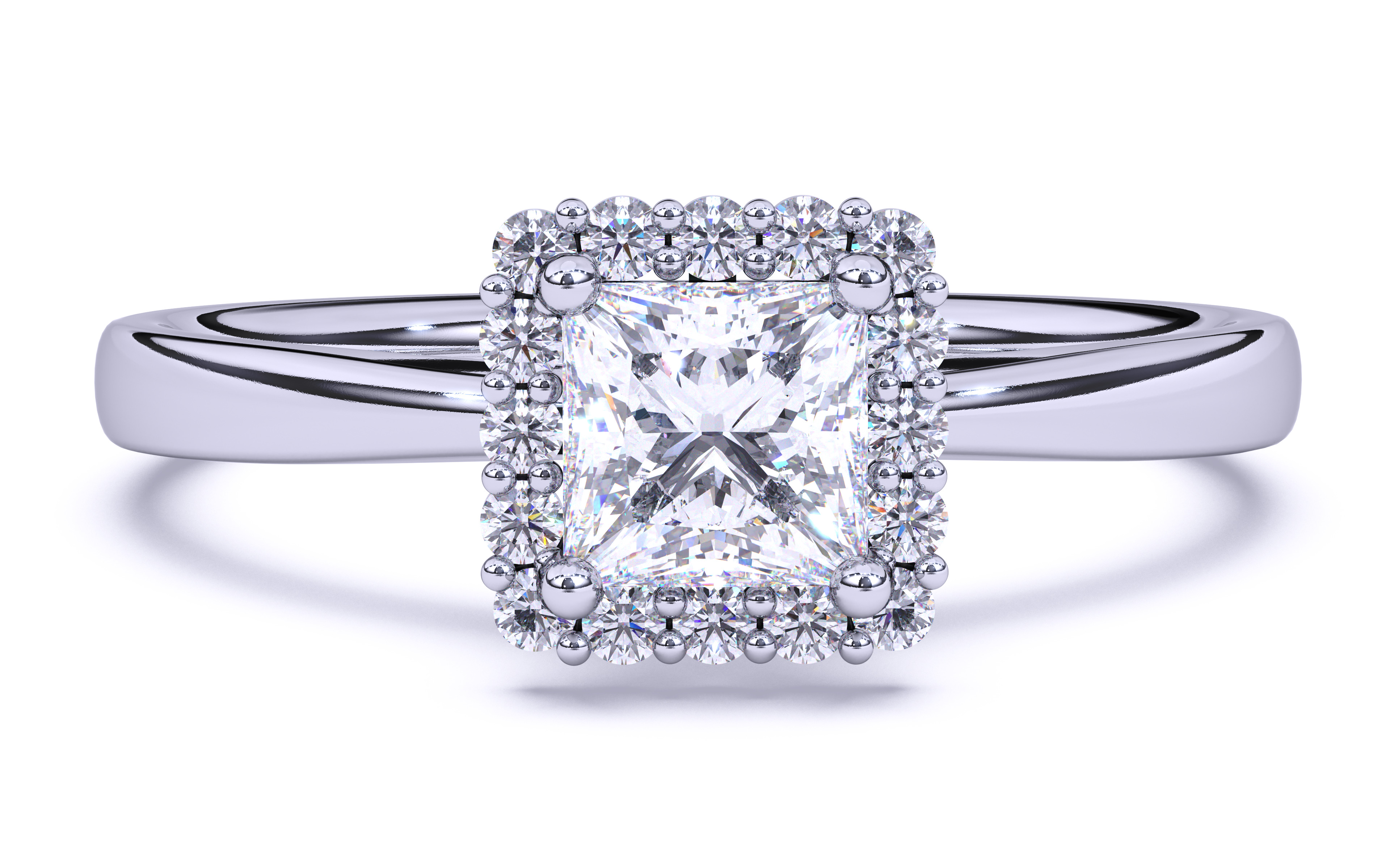 Solitaire Engagement ring 3dm stl renders details  3D print model_15