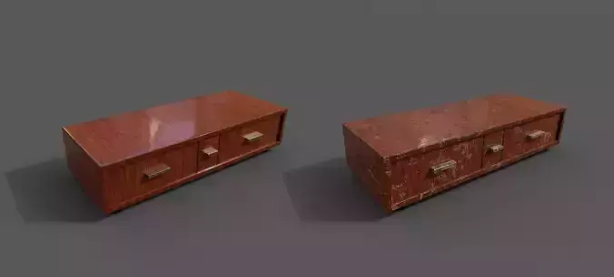 Pack 2 Modern Furniture 3D Model