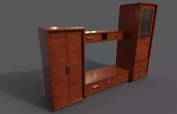Set Modern Furniture 3D Model