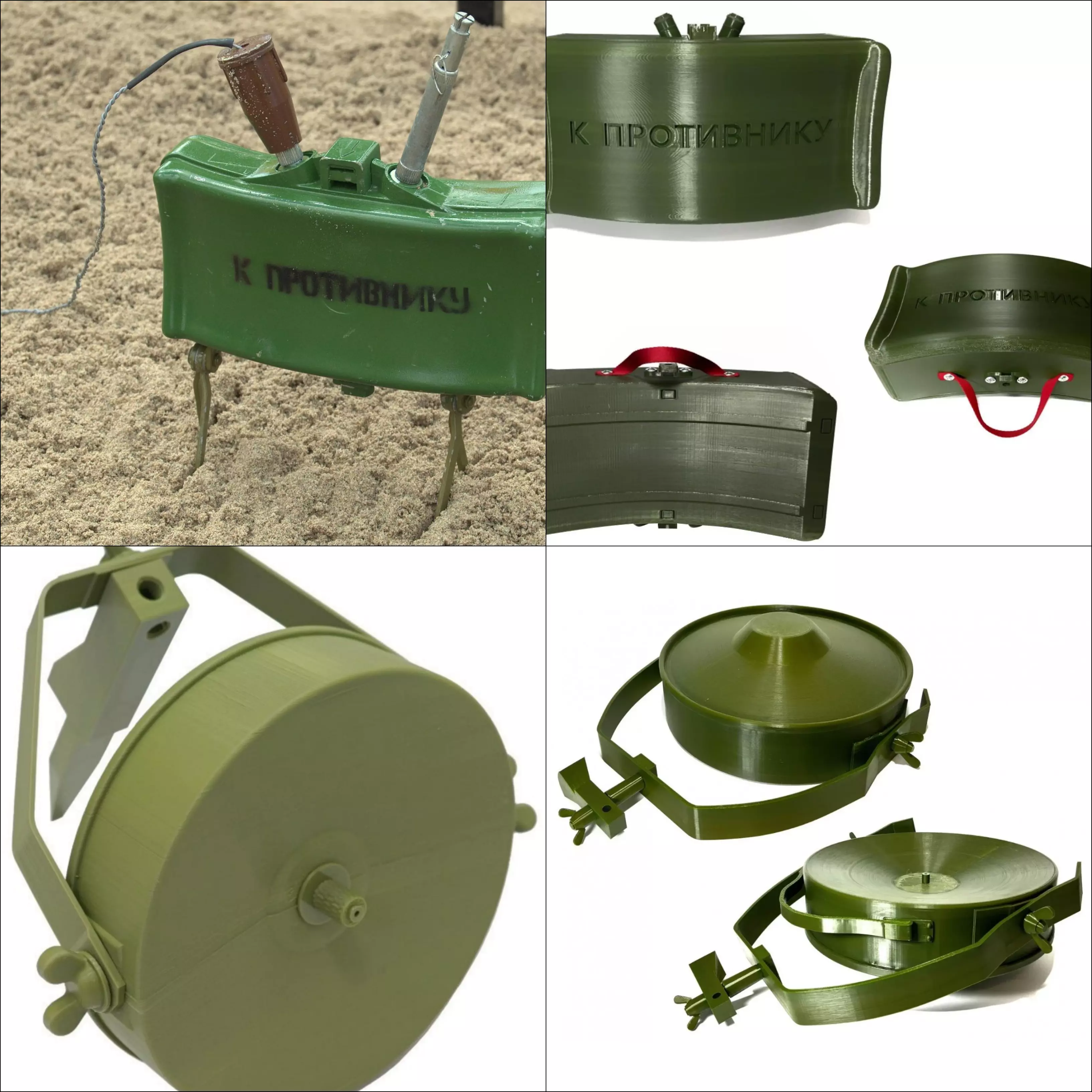MON-50 MON-90 MON-100 MON-200 anti-personnel mines  3D print model_0