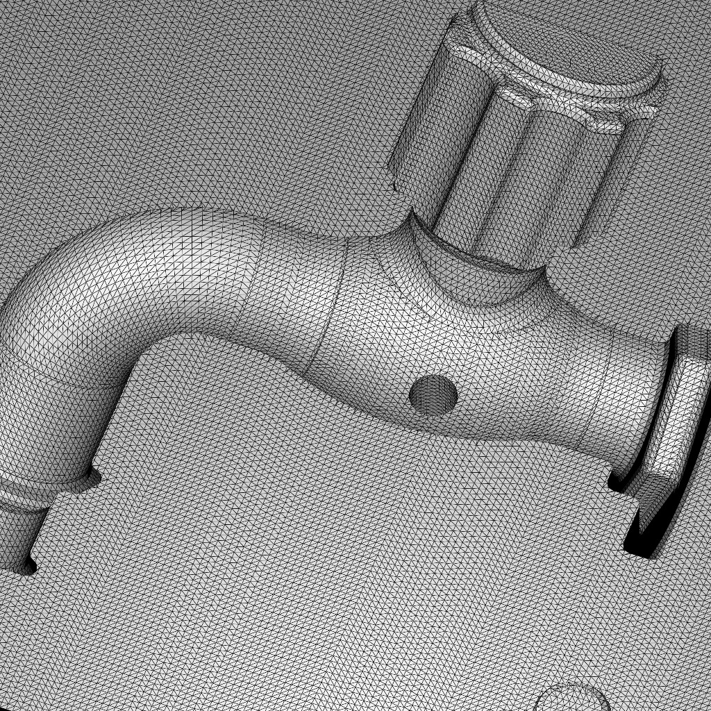 Chocolate Mold Faucet 3D print model_3