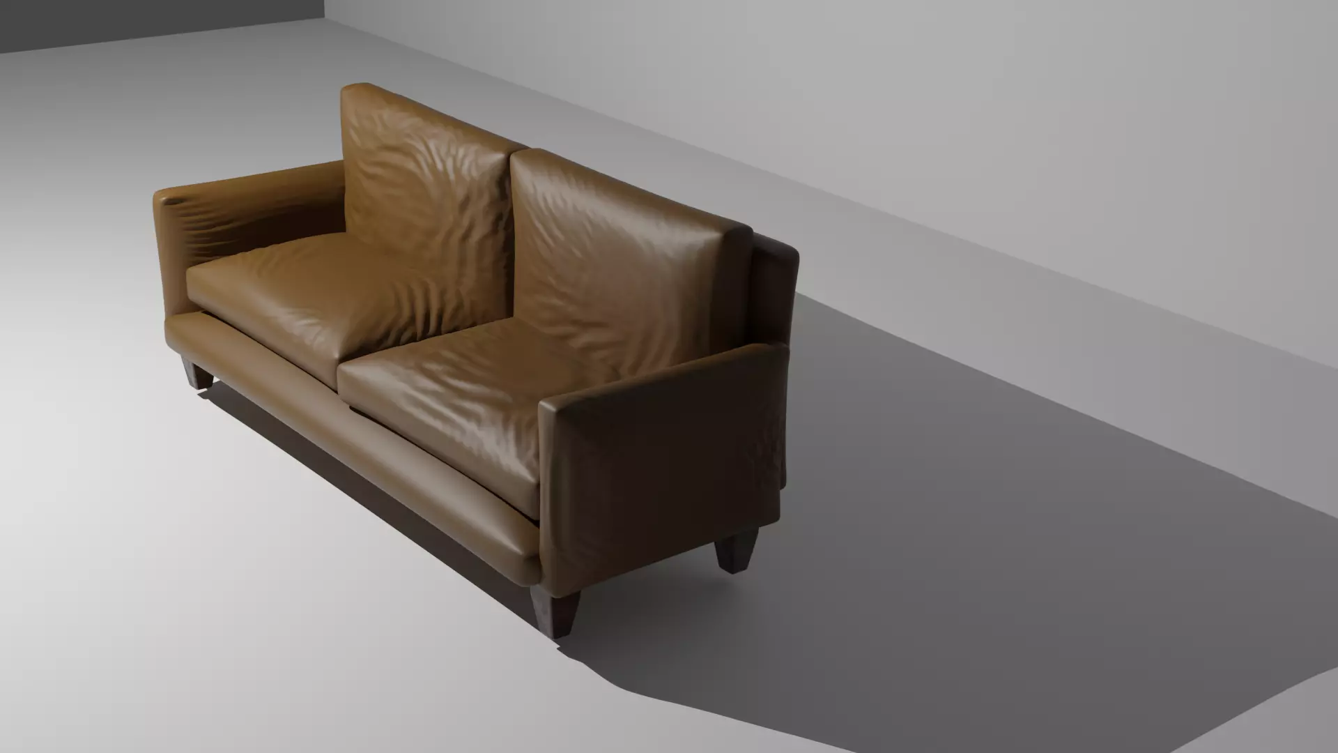 Living Room Sofa for animation and game assets Low-poly 3D model_0