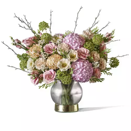 Flower Set 113 Fresh Flower Fiesta 3D model