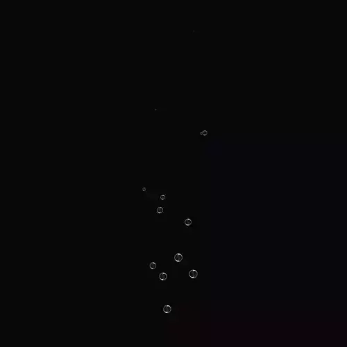 Bubbles Looping Rising Animation Low-poly 3D model