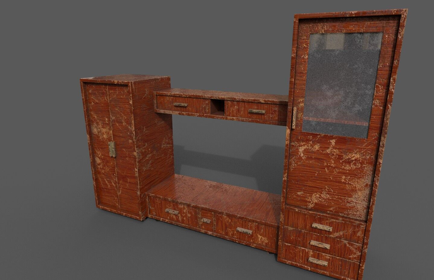 Pack 2 Sets Modern Furniture 3D Model Low-poly 3D model_35