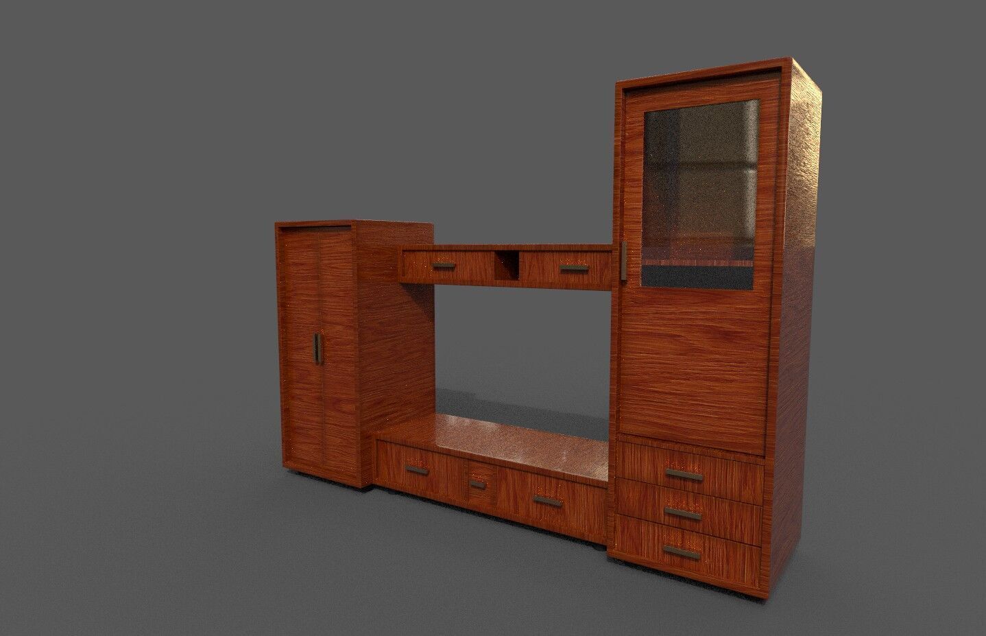 Pack 2 Sets Modern Furniture 3D Model Low-poly 3D model_13