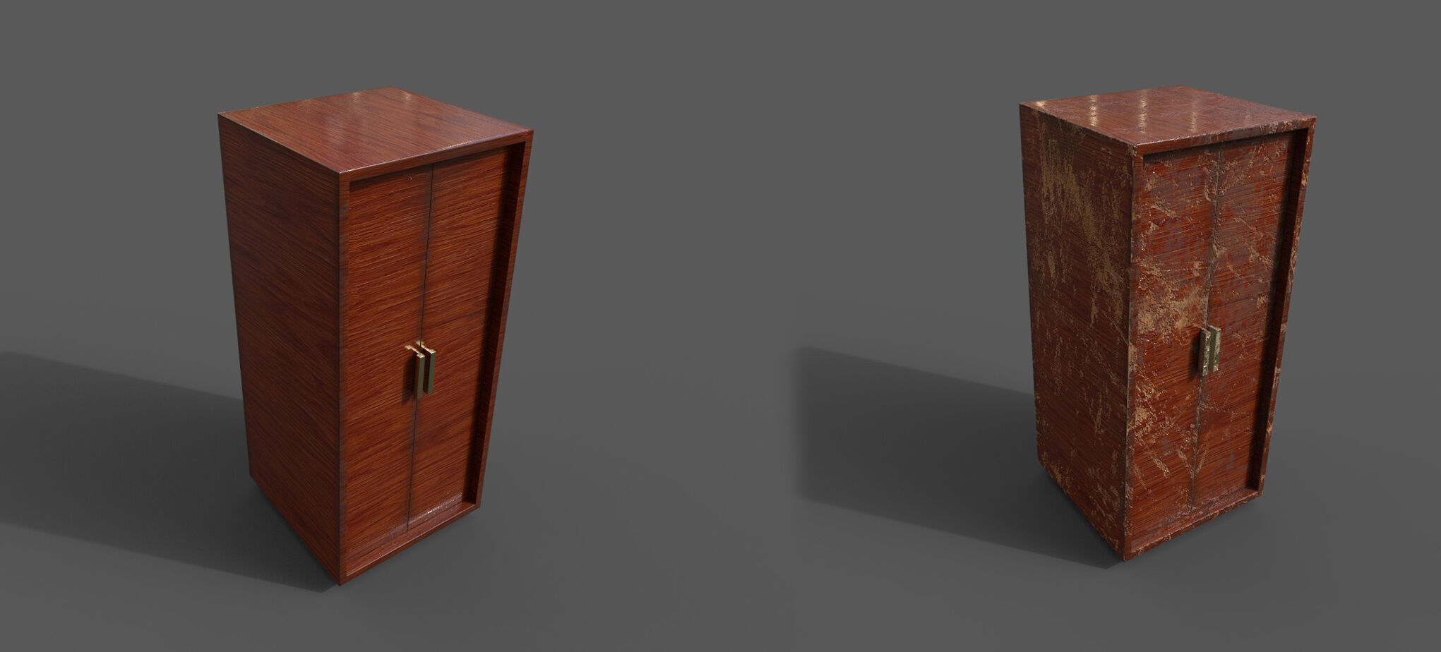 Pack 2 Sets Modern Furniture 3D Model Low-poly 3D model_1