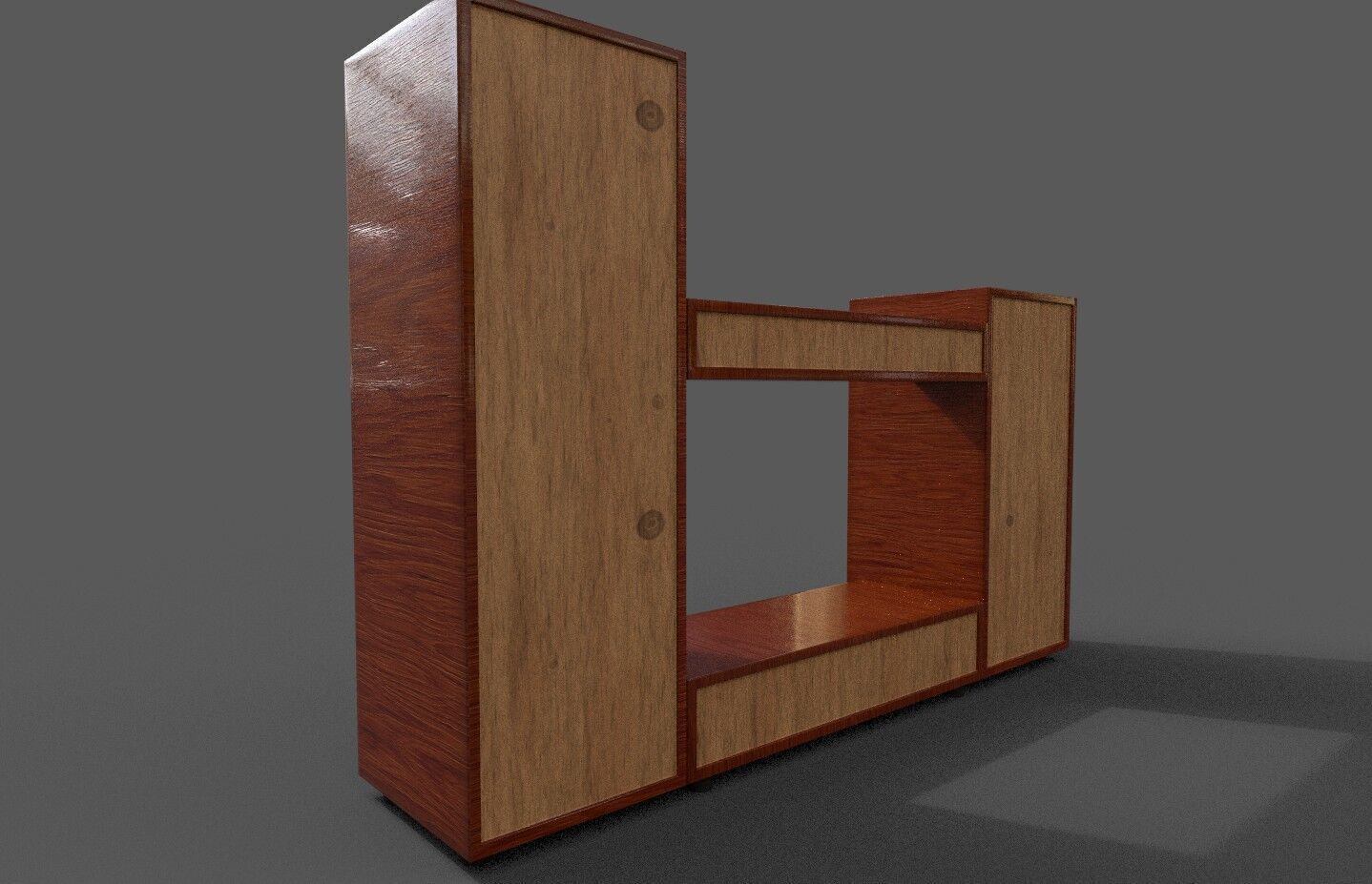 Pack 2 Sets Modern Furniture 3D Model Low-poly 3D model_17