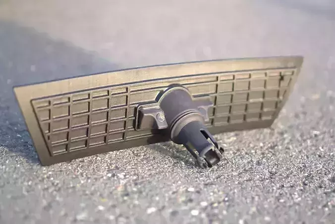 Tesla Model Y Rear Tow Hook Cover - EU Version 2020-2023