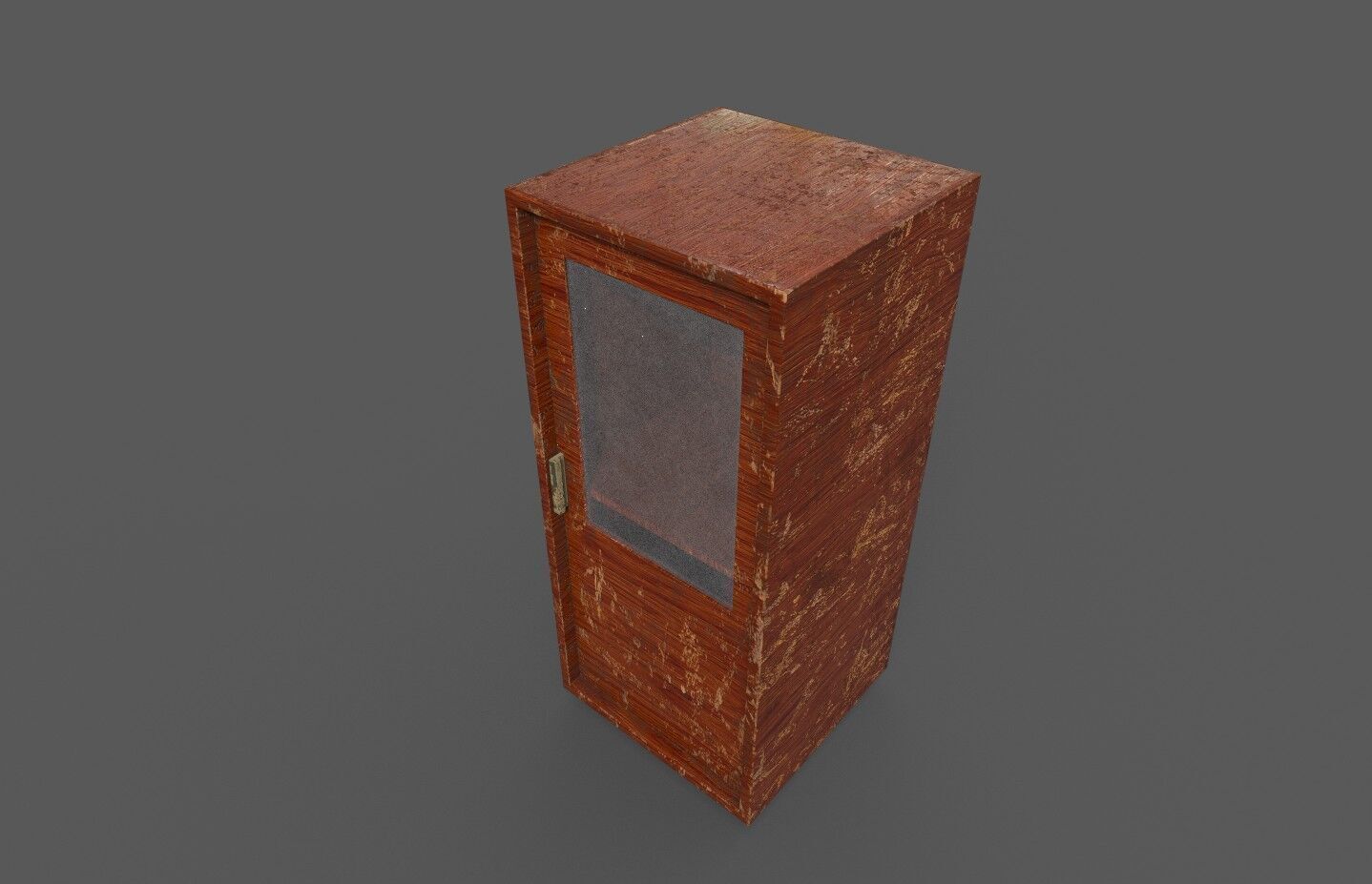 Set Old Modern Furniture 3D Model Terror Low-poly 3D model_17