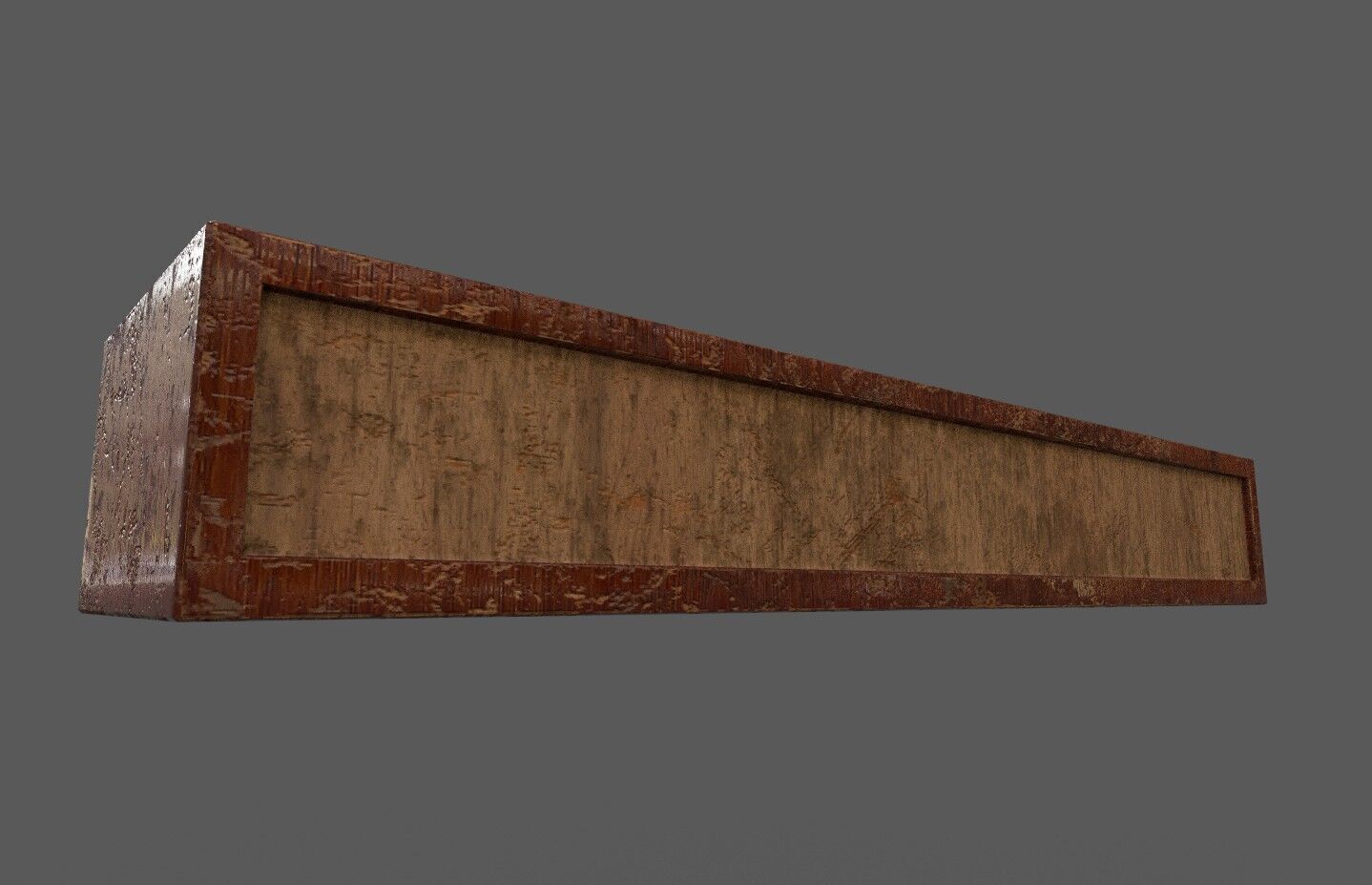 Set Old Modern Furniture 3D Model Terror Low-poly 3D model_23