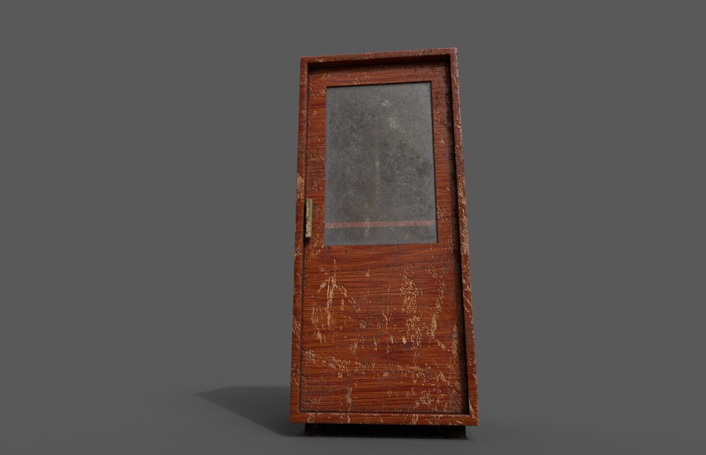 Set Old Modern Furniture 3D Model Terror Low-poly 3D model_12