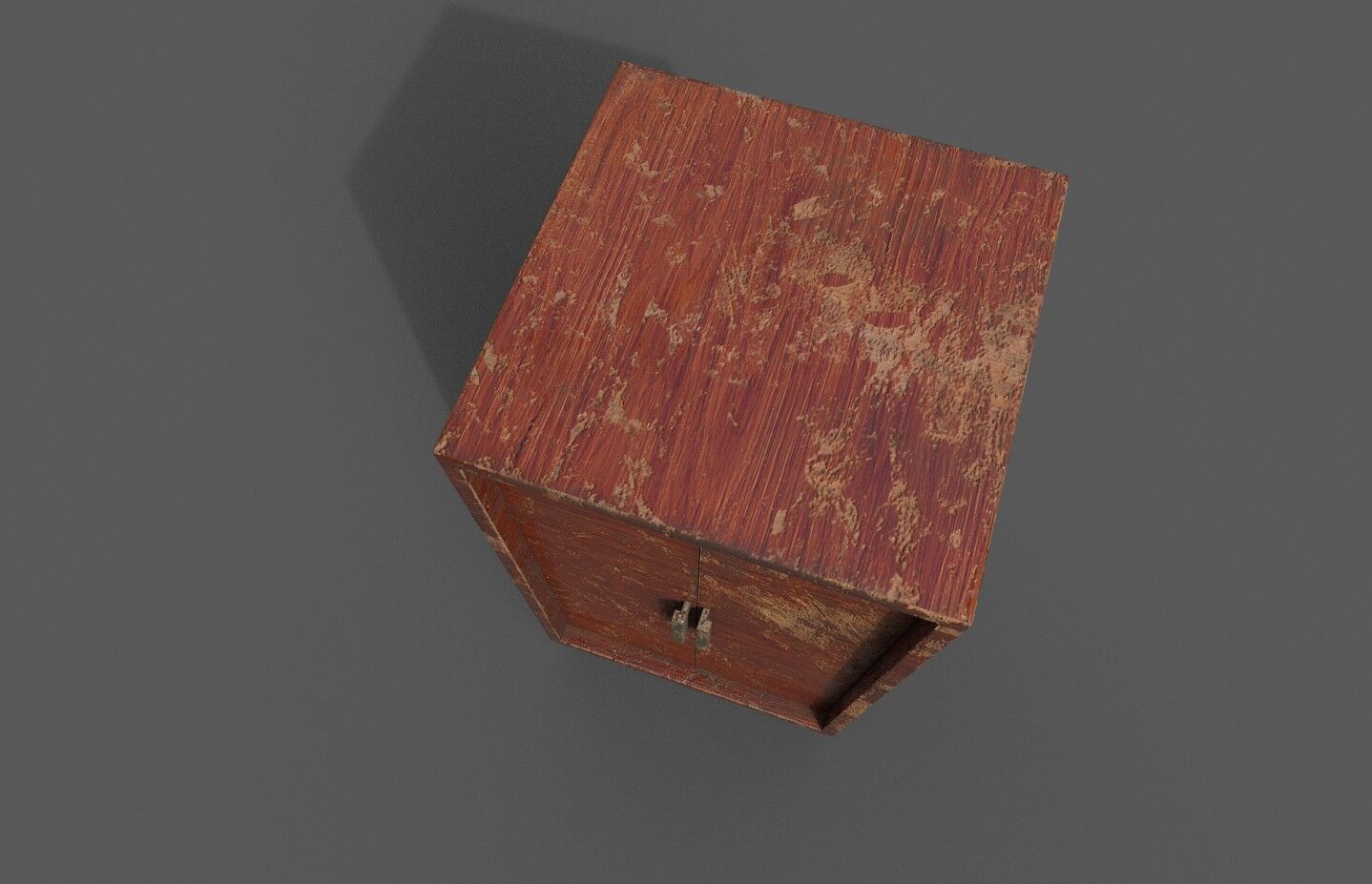 Set Old Modern Furniture 3D Model Terror Low-poly 3D model_4