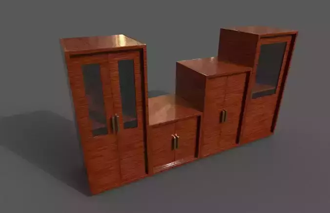 Set Modern Furniture 3D Model