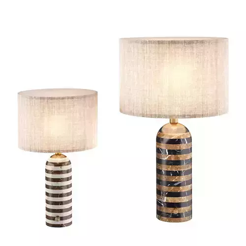 Gravity Table Lamp Upcycled Marble by Gubi