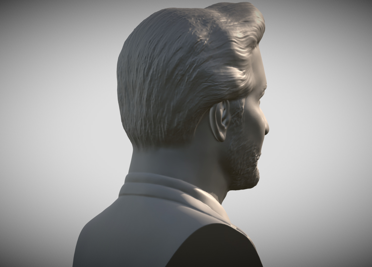 Bradley Cooper bust 3D print model_6