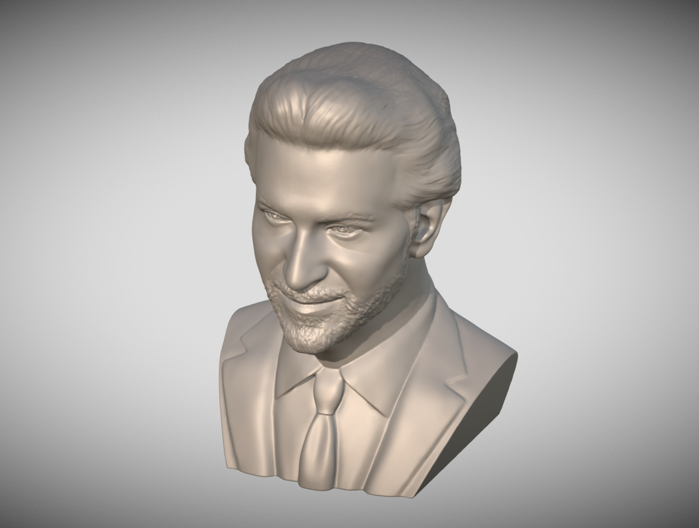 Bradley Cooper bust 3D print model_12