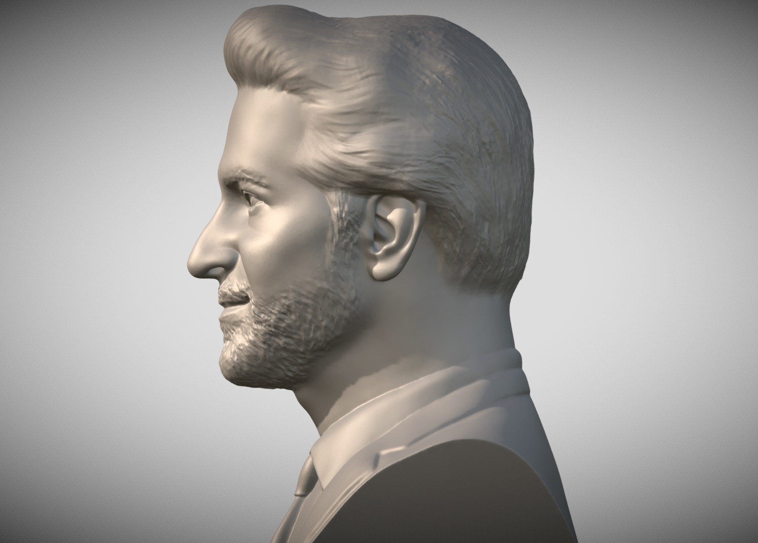 Bradley Cooper bust 3D print model_4