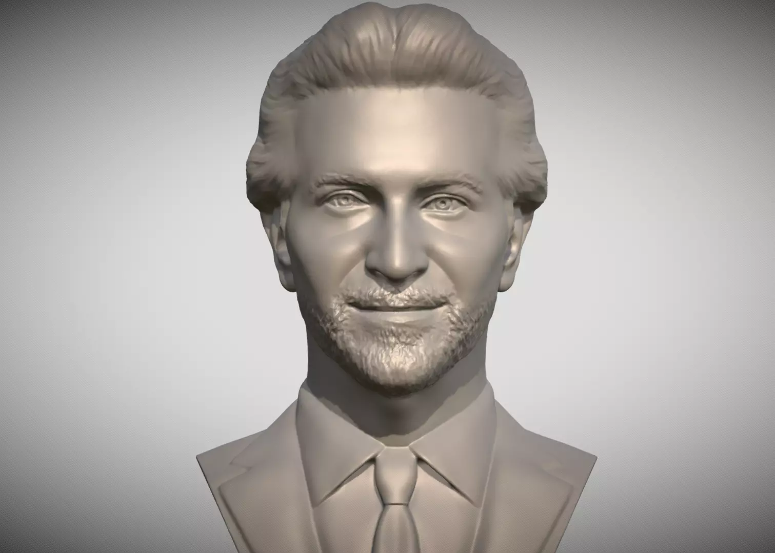 Bradley Cooper bust 3D print model_0