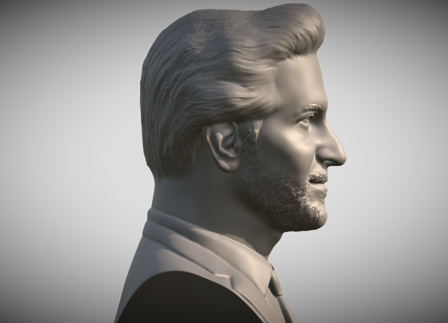 Bradley Cooper bust 3D print model_7